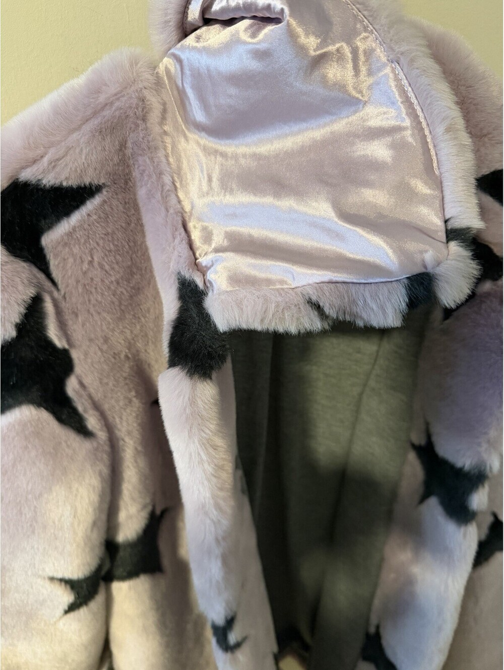 Avec Les Filles Faux Fur Coat Size S - Picture 8 of 11